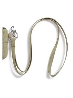 Vera Bradley | Deep Lichen Green Lanyard and Key Ring